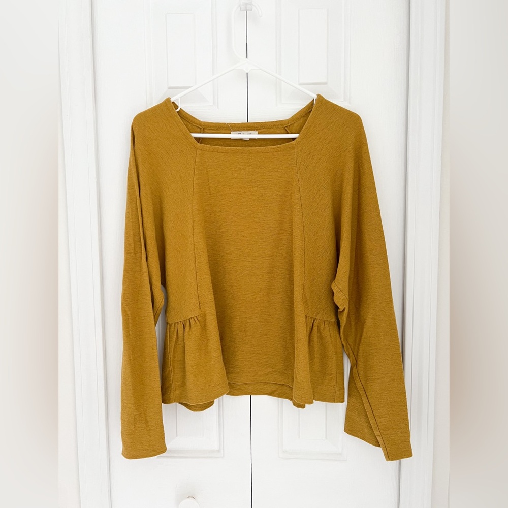 Madewell long sleeve top